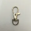 37mm Zinc Alloy Keychain med krok Hummer Clasps Swivel Trigger Clips Snap Hooks Key Hummer Snap Charm Clip Hummer Clip Key