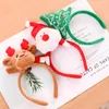 Weihnachtsschmuck Baum Stirnband Weihnachtsmann Weihnachten Haarband Verschluss Kopfbedeckung Kopfband Party Haarband Geschenk1