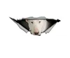 Beyaz Bull Terrier için Otomatik Araç / Tampon / Pencere / Duvar Çıkartması Sticker Çıkartmaları DIY Dekor CT11002