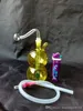 A cor da ￡gua Hyacinth acr￭lico garrafa de atacado Bongos de ￳leo queimador de ￳leo Tubos de ￡gua Platas de ￳leo de tubo de vidro fumando fumando