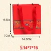 Gedrukt Gift Wrap Papieren Bag met Handvat Bruiloft Favoriet Tassen Chinese Stijl Event Supplies