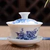 Chiński Kung Fu Tea Set Drinkware Fioletowy Ceramiczny Ceramiczny Do Herbaty Puchar Tureen Infuser Herbata Taca Chahai Preferowany