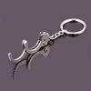 Fashion Creative Men Metal Handcuffs Shape Chain Keychain Keyring Key Ring Jewelry Gift key fob Mini size