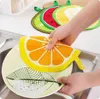 Toalla de cocina colgante con estampado de frutas Kawaii, toallas de microfibra, trapo de limpieza de secado rápido, paño de limpieza, servilleta, estropajo SN2404