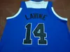 Personalizado homens jovens mulheres azul raro Bothell Zach LaVine # 14 College Basketball Jersey tamanho S-4XL ou personalizado qualquer nome ou número jersey