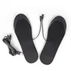 1pair Winter Oplaadbare Verwarmde Inlegzolen Voet Warmer Verwarming USB Opladen Heat Boots Schoenen Pad