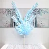 Extra large phoenix tail leaf wall hanging simulazione fiore di lusso decorazione di nozze fiore decorazione della casa sfondo piante artificiali