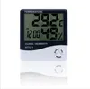 Digitales LCD-Temperatur-Hygrometer, Uhr, Luftfeuchtigkeitsmesser, Thermometer mit Uhr, Kalender, Alarm, HTC-1, ab 100 Stück