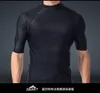 Men's Split Sunscreen Wetsuit Quick-Dry Split Surf Jellyfish Swimsuit Half Sleeve Swimsuit