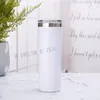 20 uncji stali nierdzewnej Skinny Tumbler z pokrywkami Uszczelniającymi Pictuum Cups Butelka Wody Piwo Kubek Kubek Kubek Kubki