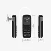 L8Star BM30 Mini Telefon Bluetooth Dialer Headphones SIM + TF-kort upplåst mobiltelefon med röstbyte Mobiltelefoner för barn 100% Original