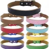 Mode 9 couleurs de haute qualité en cuir de vachette pur collier pour animaux de compagnie en cuir épaissi chien chaîne de mode traction chien accessoires T2I5101
