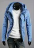 Fashion-Designer Winter Mens Jackets Plus Size Long Sleeve Hooded Mens Coats With Zipper Fashion Loose Male Outerwear