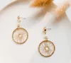 Wholesale- new ladies personality ethnic wind dream catcher ear temperament street patting simple style simple jewelry