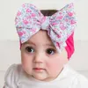 Ins tryckta huvudband baby båge blomma boutique flickor bohemia hår tillbehör barn headware hairband ffa2878-1