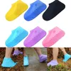 Antiskid Silicone Shoe Cover Reusable Silicone Insole Shoe Cover Slip-resistant Rain Boot Overshoes S/M/L Shoes Accessories