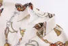 2018 Kobiety Vintage Chain Butterfly Druk Casual Kimono Bluzki Koszula Kobiety Autusz