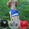 Topprankade Reflekterande Nylon Mesh Skyddsjusterad Hund Djur Harness Dog Supply Andningsbar Enkel Katt Harness 4 Färger 5 Storlekar