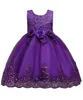 Bloem Meisjes Jurken Voor Bruiloft Mouwloze Kant Applicaties Baljurk Verjaardag Girl Communion Pageant Towns Kids Sequined Jurk MC1731