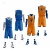 Mens basketbollströjor Set Sport Kit Tracksuits Kläder Män Basketuniformer Passar snabbt torrt team Anpassad utskrift