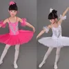 Großhandels-weiße Kinderballett-Ballettröckchen-Tanzkleidkostüme Schwanensee-Ballettkostüm-Kind-Mädchen-Bühnenabnutzung Gesellschaftstanz-Kleid-Ausstattungen