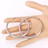 Big Earrings New Trendy Stainless Steel18K Real Gold Plated Fashion Jewelry Round Large Size Hoop Earrings for Women99848179738782