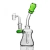 Glass Bong Water Pipes Hookahs Mini Oil Rigs Thick Glass Water Bongs Heady Dab 14mm Banger 7,5 tum