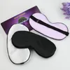 Imitated Pure Silk Sleep Rest Eye Mask Oogschaduw Cover Gewatteerde schaduw Cover Travel Relax 16 kleuren LX7323