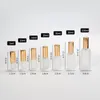 20ml 30ml 50ml 스프레이 병, 로션 펌프, 향수, 압력, 젖빛 유리 병용 유리 병 F2324