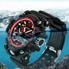 New Men Sport Watch Sanda Top Nova marca Digital Watch S- Hodinky Homens Analógico Quartzo Relogio Masculino