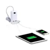4USB Ports Telefon Laddare HUB 25W 5A Desktop EU / US / UK Plug vägguttag Laddningstillägg Sockets Strömadapter till iPhone