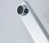 Krom Dijital Ekran Havzası Evye Bataryası Duvara Monte Banyo Gemi Evye Mikser Dokunun Gömülü Kutu Ile Sıcak ve Soğuk Muslukları