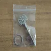 Vintage Keychain Key Chain Beer Bottle Opener Coca Can Opening tool with Ring Home Bar Tool ST071