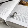 Louleur New 925 стерлингового серебра 925 рисунок серебряный круглый дизайн нерегулярных аватаров монетные кольца для женщин винтажные украшения