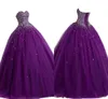 ciemne purpurowe suknie kulowe