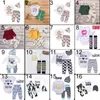 Fler 30 stilar Nya babyflickor Jul Hollowen Outfit Romper Kids Boy Girls 3 Pieces Set T Shirt + Pant + Hat Baby Kids Clothing Set