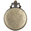 Hollow U.S. Paratrooper Design Bronze Quartz Pocket Watch Antique Souvenir Pendant Clock for Men Women Children Necklace Chain