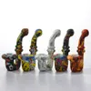 Силиконовые трубы Sherlock Pipe трубы со стеклянной чашей замена DAB продовольственный каркас кальян бонги