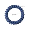 Women Frosted Coil Hair Ties Large Hairbands Elastic Hair Rope Rubber Ring Ponytail Holder For Girls Thick Hair Accessories Wholes5029509
