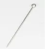 Stainless steel cocktail needle metal plated titanium fruit sign cocktail needle 304 stainless steel Martini cocktail needles