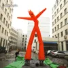 Reklama Nadmuchiwane Niebo Tancerz 6m Pomarańczowy Śmieszny Powietrze Macha Bouncer Blow Up Tube Man z 2 nogami na imprezę na świeżym powietrzu