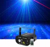 Shareelife Red Green Laser Star met RGB LED Dynamic Watermark Effect DJ Remote Laser Stage Light Home Gig Party Show Lighting