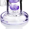8,4 tum Unique Heady Glass Hookah Dab Rigs Recyle Type med 14 mm ledskål