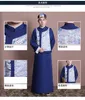 Traditional Chinese clothing for men cheongsam Chinese tang suit robe ancient costume national Groom Wedding Suit film TV stage wear