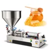 110V 220V Pasta Fyllningsmaskin för tomatpasta Jordnötssås Sesamsås Honey Oljespastafyllnadsmaskin