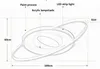 Modern İç Aydınlatma RC Dim kolye Lambalar MYY lambalar İskandinav yaratıcı göz akrilik yatak odası oturma odası ev tavan tavan lambası led