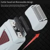 الترددية الكهربائية ماكينة حلاقة الشعر المتقلب الشعر المقص آلة الحلاقة قطع اللحية للرجال نمط أداة حلاقة USB