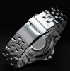18mm 20mm 24mm 316L solid stainless steel bracelets strap band used for man watch depolyment buckle accessory Chronograph Navitime246q