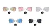 Partihandel-de Soleil Solglasögon 2019 Fashion Trendy Pearls Frame Optisk och Anti UV Double Lens Gratis frakt över hela världen City Drop Ship