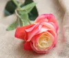 52 cm Kunstmatige Rose Flanelette Bloemtak Rose Decoratieve Bloemen Bruiloft Kerst Festival DIY Decoratie 6 Kleuren GB790